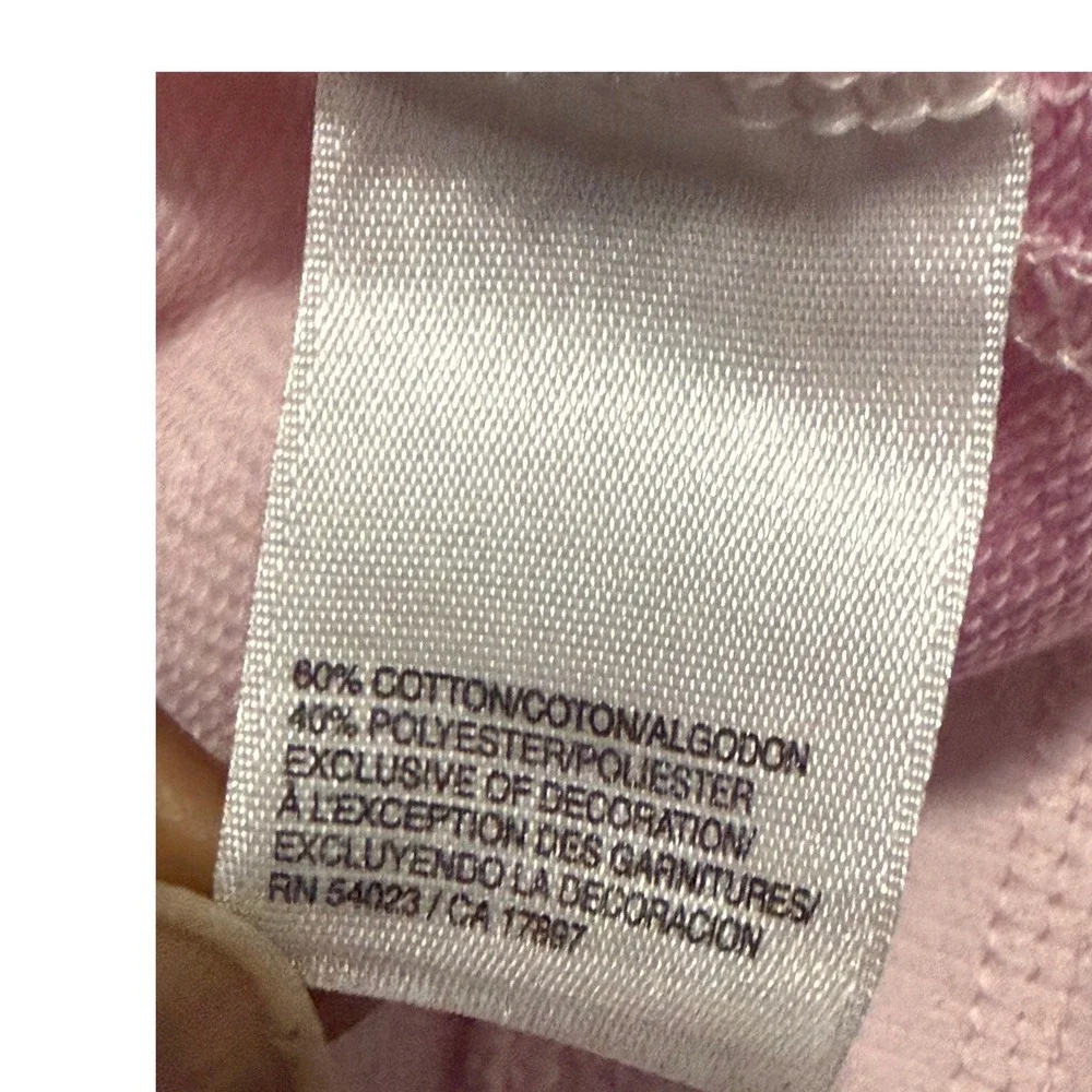Old Navy Ombre Pink White Sweat Shorts‎ Women's Size L Drawstring  A1